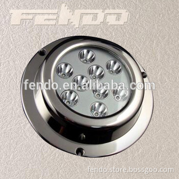 IP 68 27W LED Round Marine Underwater Boat Yacht Light